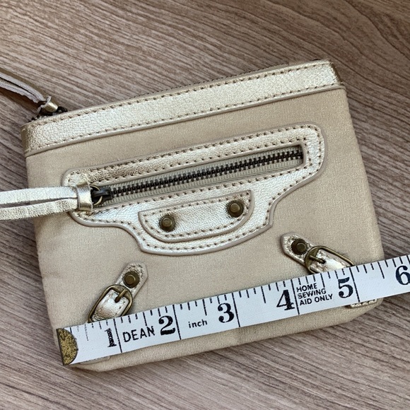 Balenciaga pouch motocross classic leather canvas - Picture 11 of 16